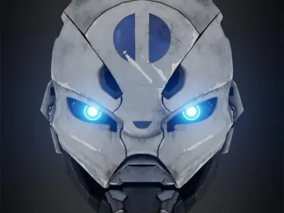 Exo-Stranger Helmet for Cosplay 3D print model