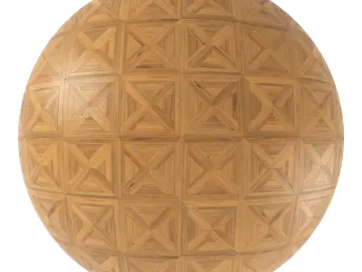 Parquet - Laminate - Wooden floor 6 in 1 3D model