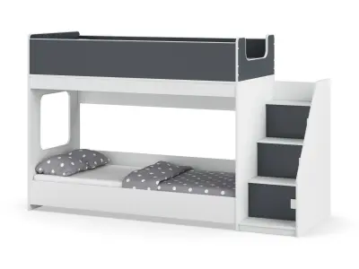 Legenda K43D with LY43A childrens modular bed 3D model
