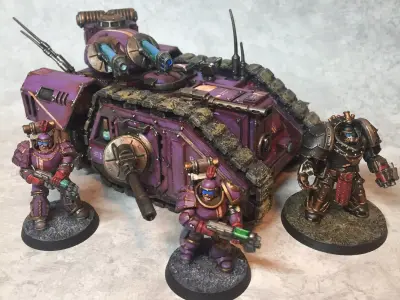 Tempest Knights -  Rapid Assault Bulk Imperil Transport - RABIT 3D print model