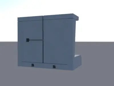 Jabba Trophy Wall 3D print model