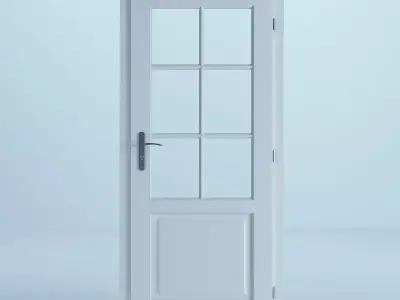 White Door 21 3D model