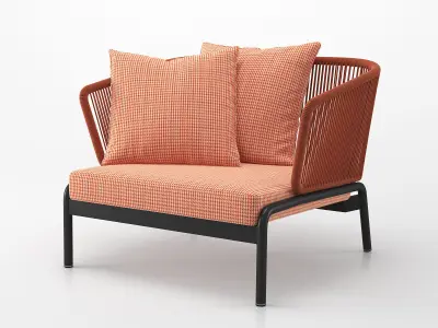 Spool Armchair 3D model