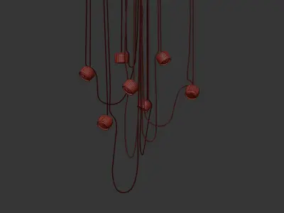 industrial shade lights 3D model