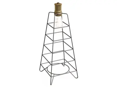 Vintage lamp 01 3D model