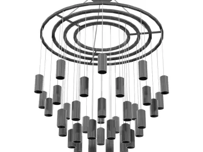 Cirio Chandelier Low-poly 3D model