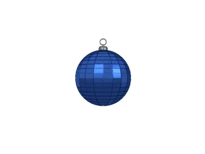 Disco Ball v1 002 Low-poly 3D model