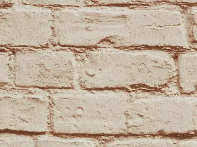 Beige Brick Wallpaper Texture