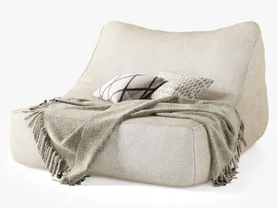 Float chair by Paola Lenti 3D model