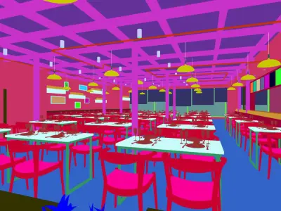 Business - Food - 098 3D model
