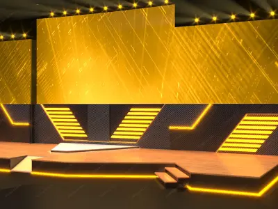 Virtual Stage 3D model