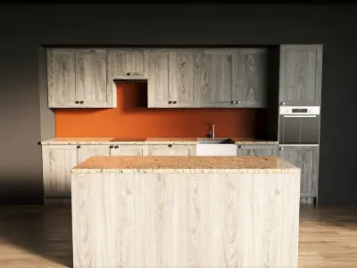 22-Kitchen10 texture 2 3D model