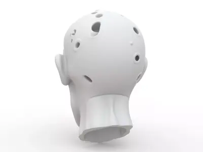 Zombie Keychain 3D Print Model 3D print model