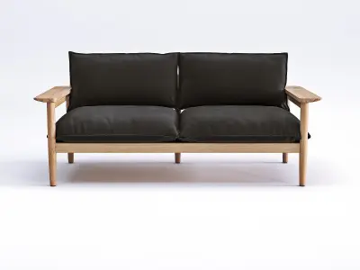 Terassi Two Seater Sofa 3D model