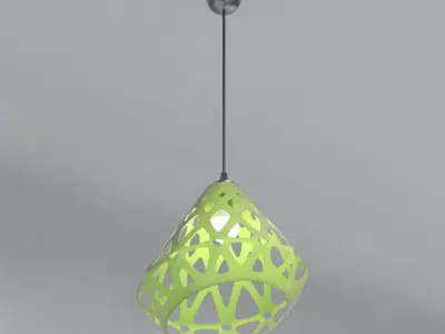 Pendant ZAHA LIGHT Free 3D model