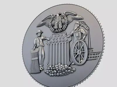 Cortland Seal 3D print model