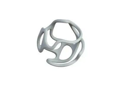 SciFi Cube Object No 38358 Low Poly Shape Texture