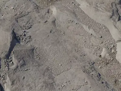 Eroded Limestone With Gravel PBR Texture  Texture