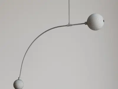 balance pendantby glass 3D model
