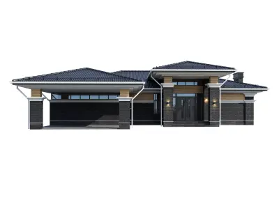 Modern V157 with BLENDER file 3D model