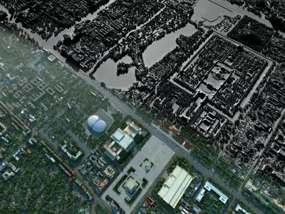 Beijing City 3D model