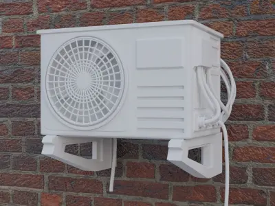 Ac unit 3D model