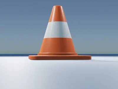 Safety Cone 3D model purchase