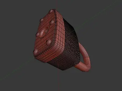 Padlock 3D model