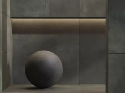 Stone tile set 27 - Maxxi Graphite Natural Texture