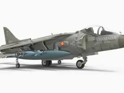  Marina Militare Harrier II VTOL Aircraft 