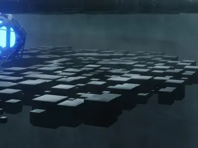 Cool Central Reactor Animation  3D model