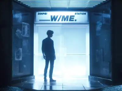 Cyberpunk Entrance 3D model