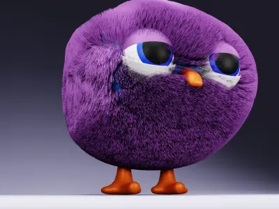 3D duck 3D model