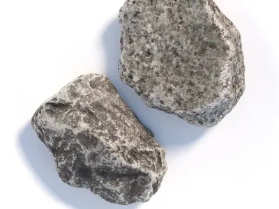 138 stone 3D model