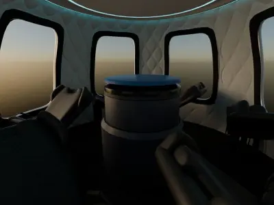 New Shepard 3D model