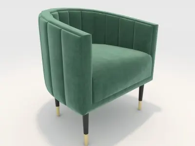 Collection Armchair 10 3D Model Pack