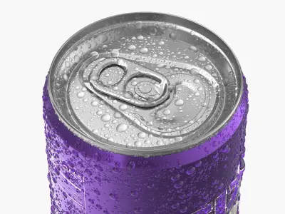  Slim Soda Can With Droplets 150ml V2 