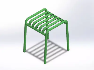 stool-footstool 3D model