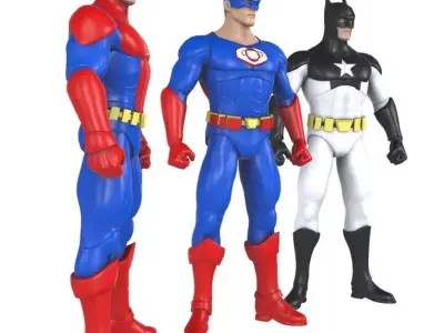 Game-Ready Character Collection 3D model