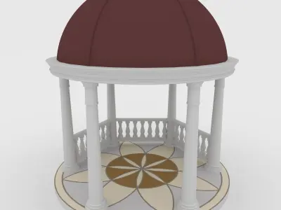 Classic Gazebo 1 3D model