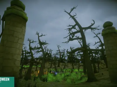 Halloween - horror pack 3D model