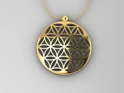 Pendant P068 3D Print Model 3D print model