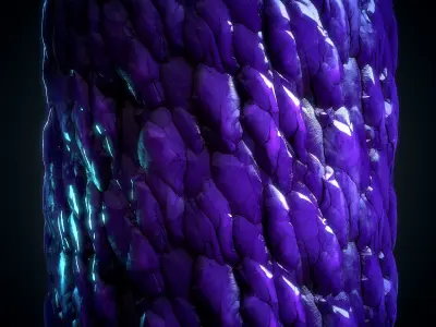 Crystal material Stylized - VOL 32 - Maps - Sbsar Texture