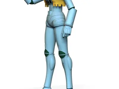 GRAG from Captain Future - Capitaine Flam 3D model