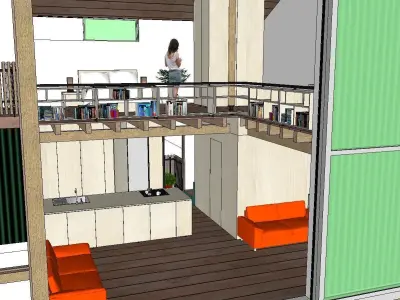Creative Design-Holiday Cabin-034 3D model