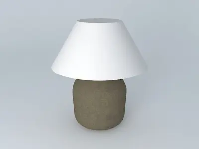 Old Pot Lamp 3D model