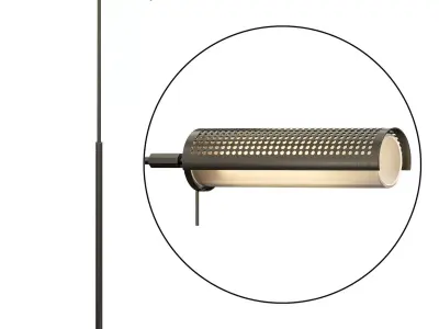 Precision Pharmacy Floor Lamp 3D model