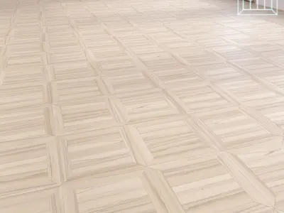 Parquet - Laminate - Wooden floor Low-poly 3D model 2