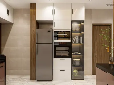 Modern Kitchen 3D model