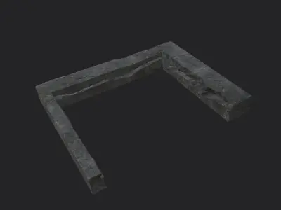 Main holes Free low-poly 3D model
